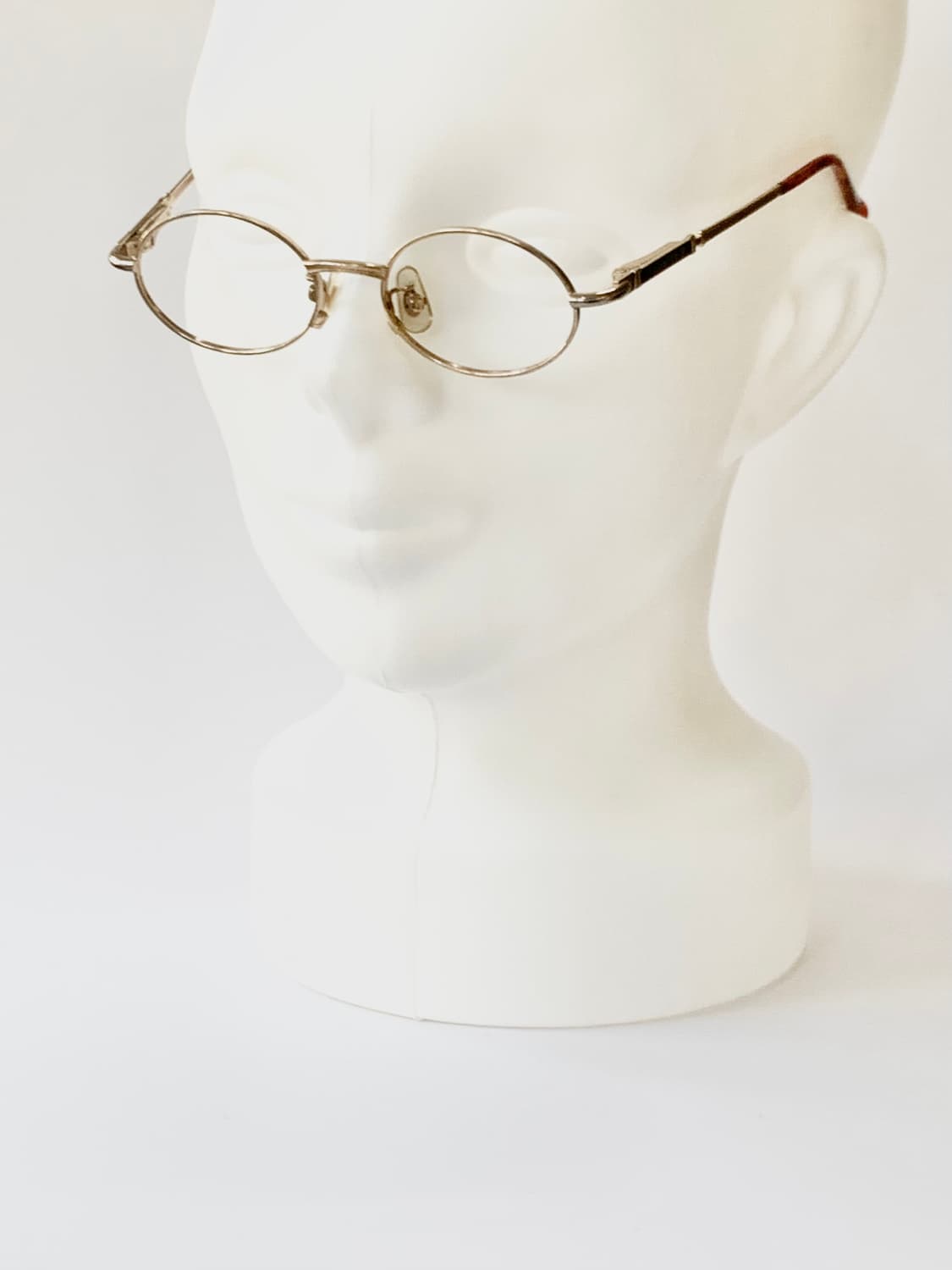 [픽키-587] (Small) 골드 오벌 안경테 빈티지 메탈 상품이미지7