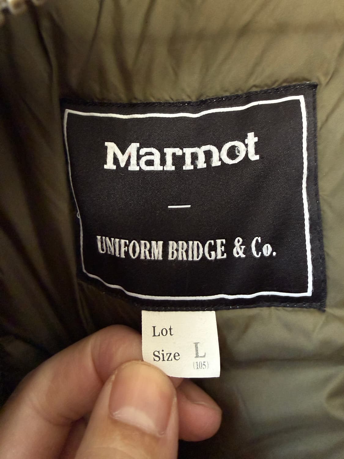 유니폼 브리지 x 마모트 레벨7 파카 110 투웨이 상품이미지5