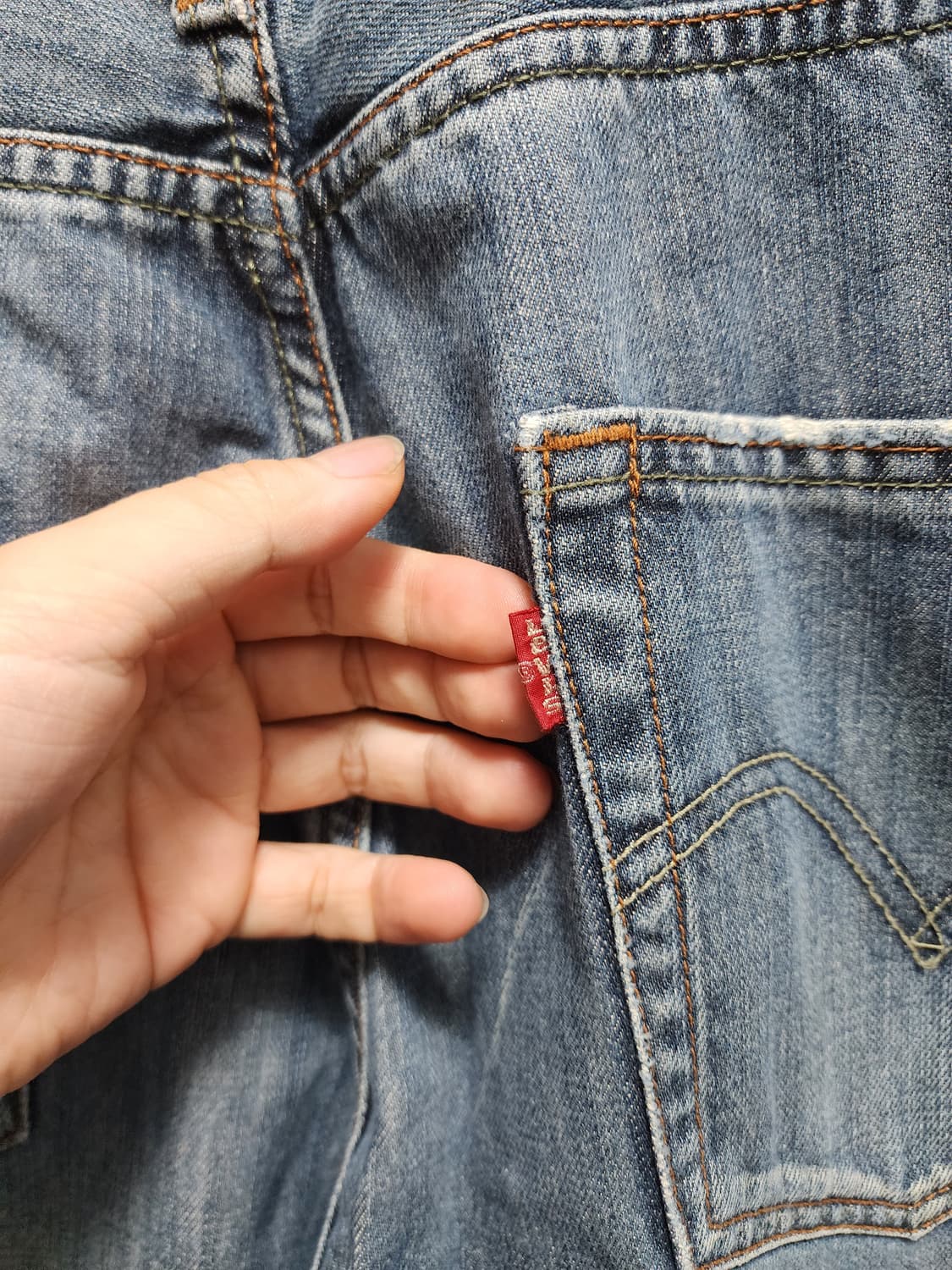 리바이스 90s 569 루즈 스트레이트 청바지  상품이미지3