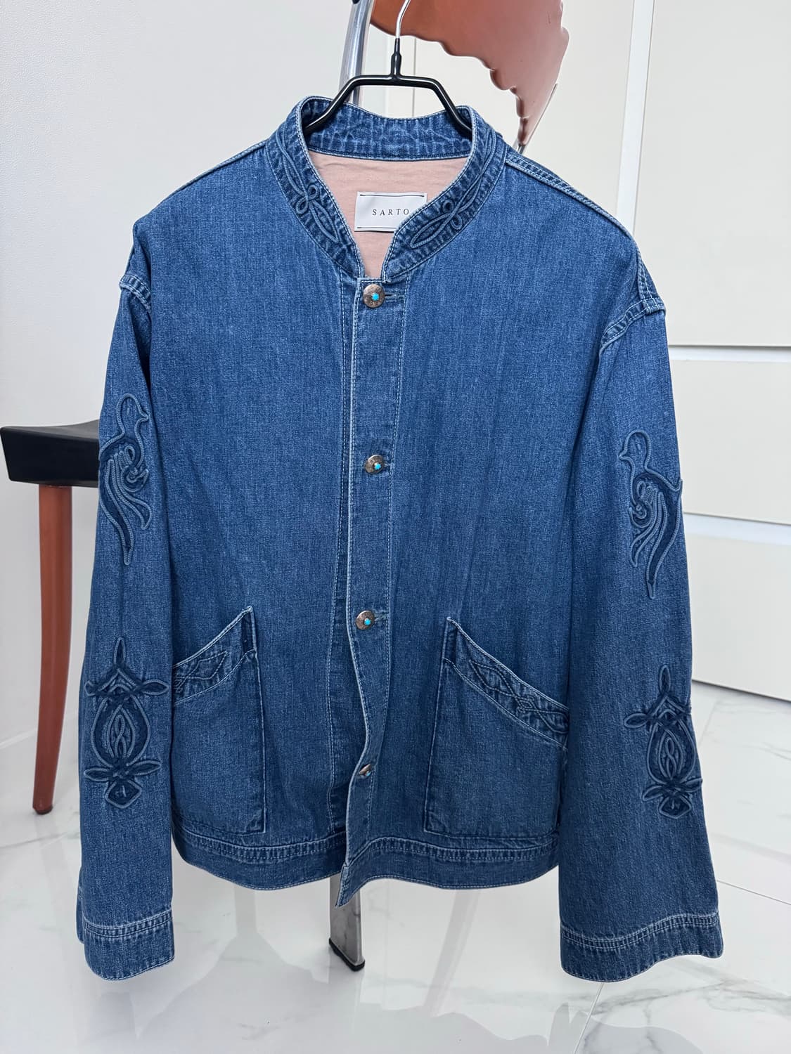 Sarto 데님 자켓 상품이미지1