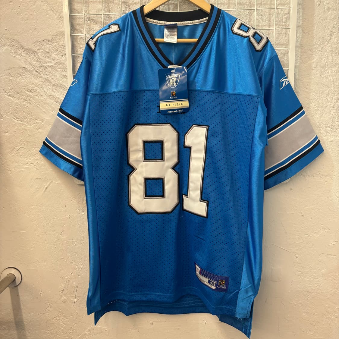 NFL X 리복 디트로이트 라이온즈 유니폼 져지 L 상품이미지1