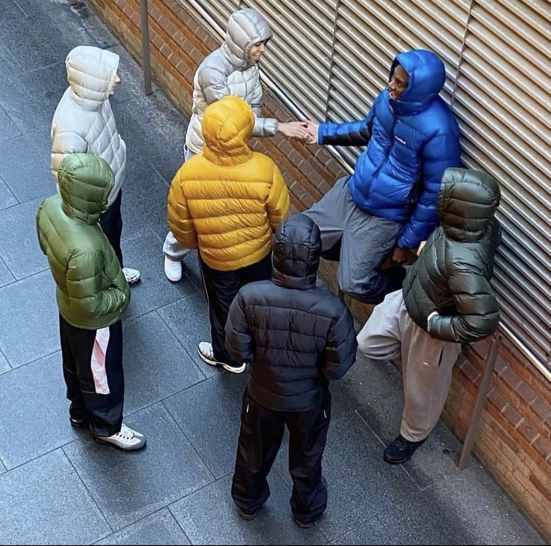 몽벨 알파인 라이트 다운 패딩 올리브 옐로우 상품이미지1