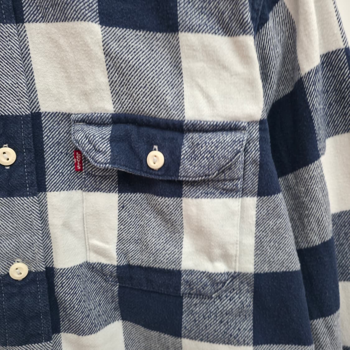 [M] 리바이스 체크 셔츠 상품이미지4