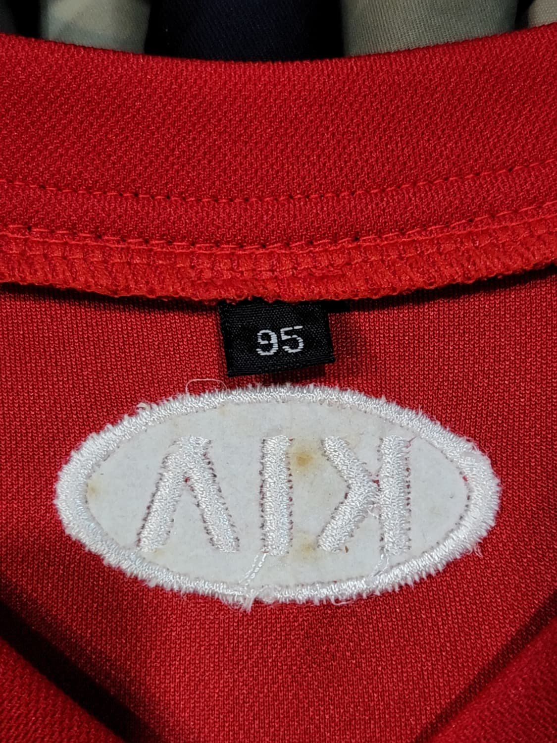 (95) 기아타이거즈 야구져지 반팔 노마킹 유니폼  상품이미지3