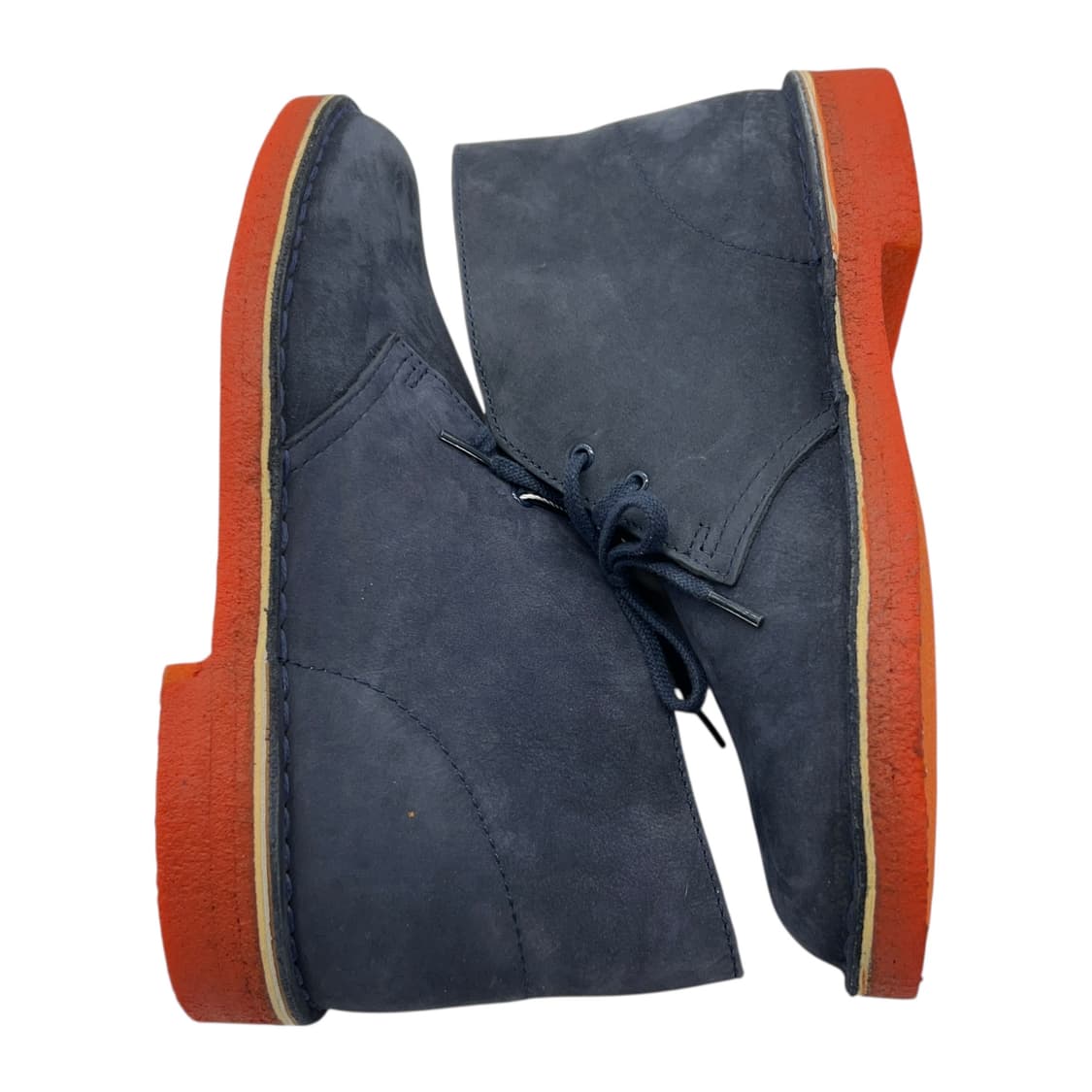 260 클락스 데저트 부츠 네이비 오렌지 (GB7) 상품이미지2