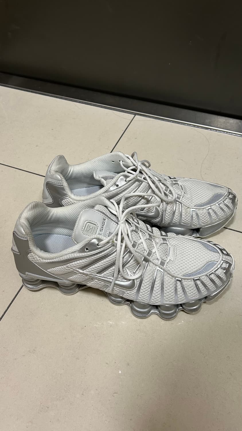 (W) Nike Shox TL Metallic Silver 샥스 실버 상품이미지1
