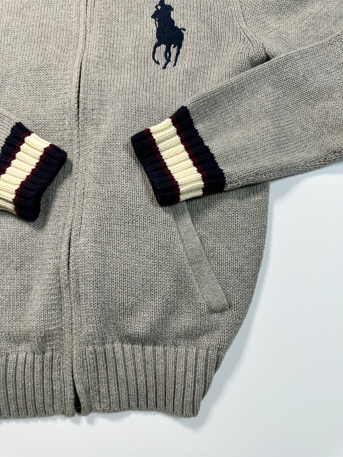 폴로 빅포니 그레이 집업 상품이미지5