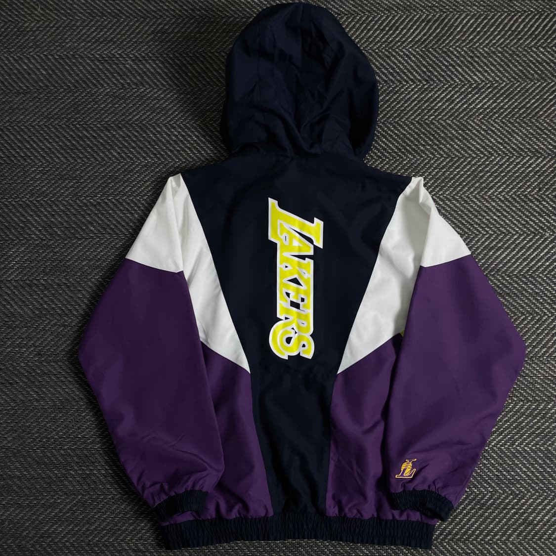 NBA LA 레이커스 빅로고 컬러블럭 바람막이 y 3692 상품이미지5