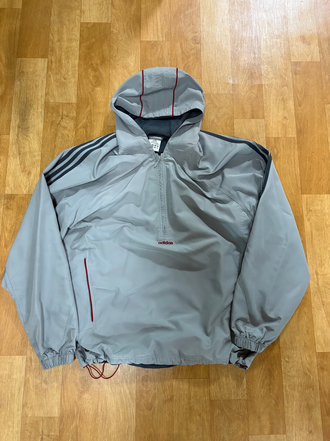 00s 아디다스 반집업 후드티 XL 상품이미지1