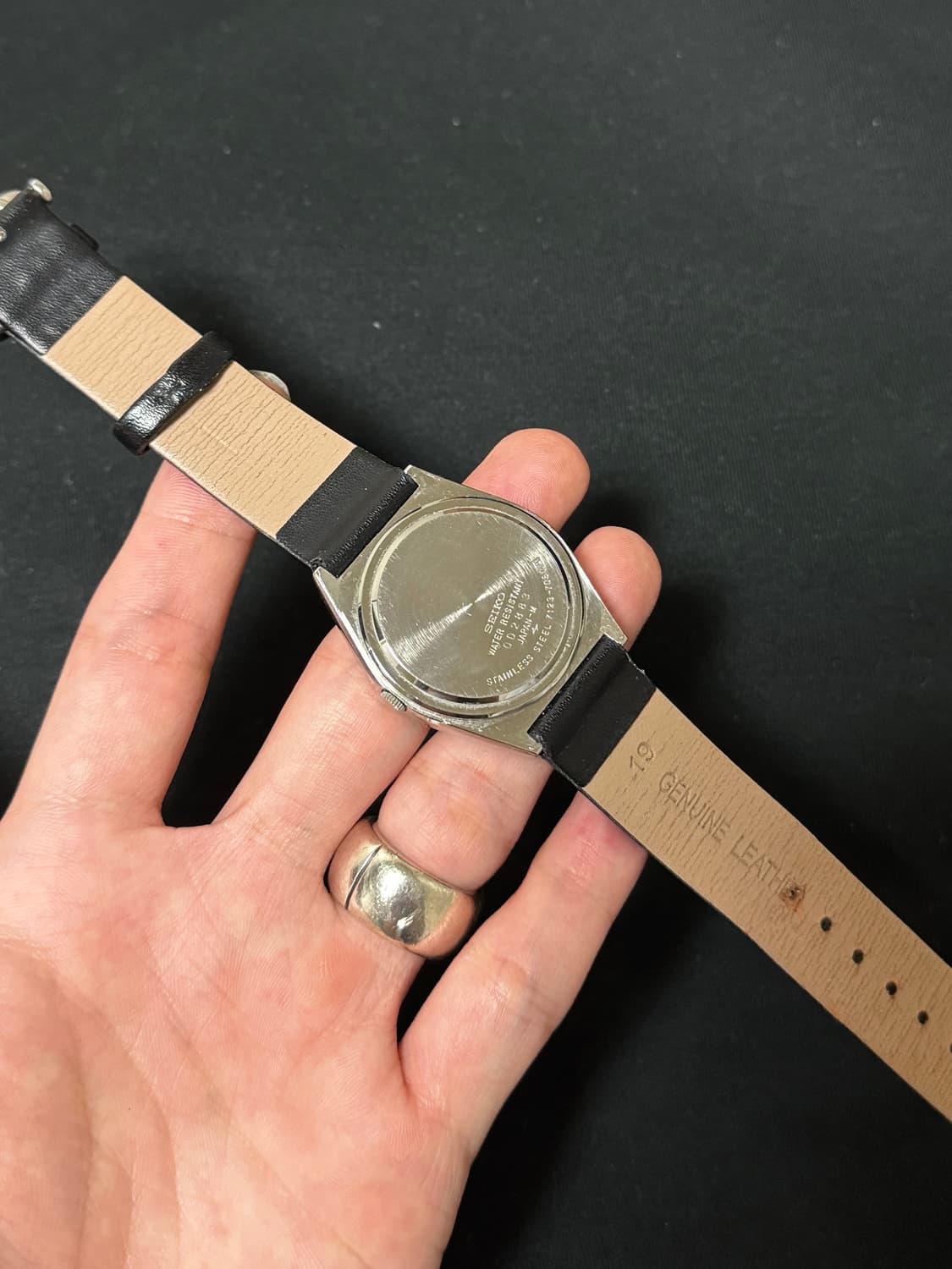 세이코 빈티지 타입2 쿼츠 시계 상품이미지2