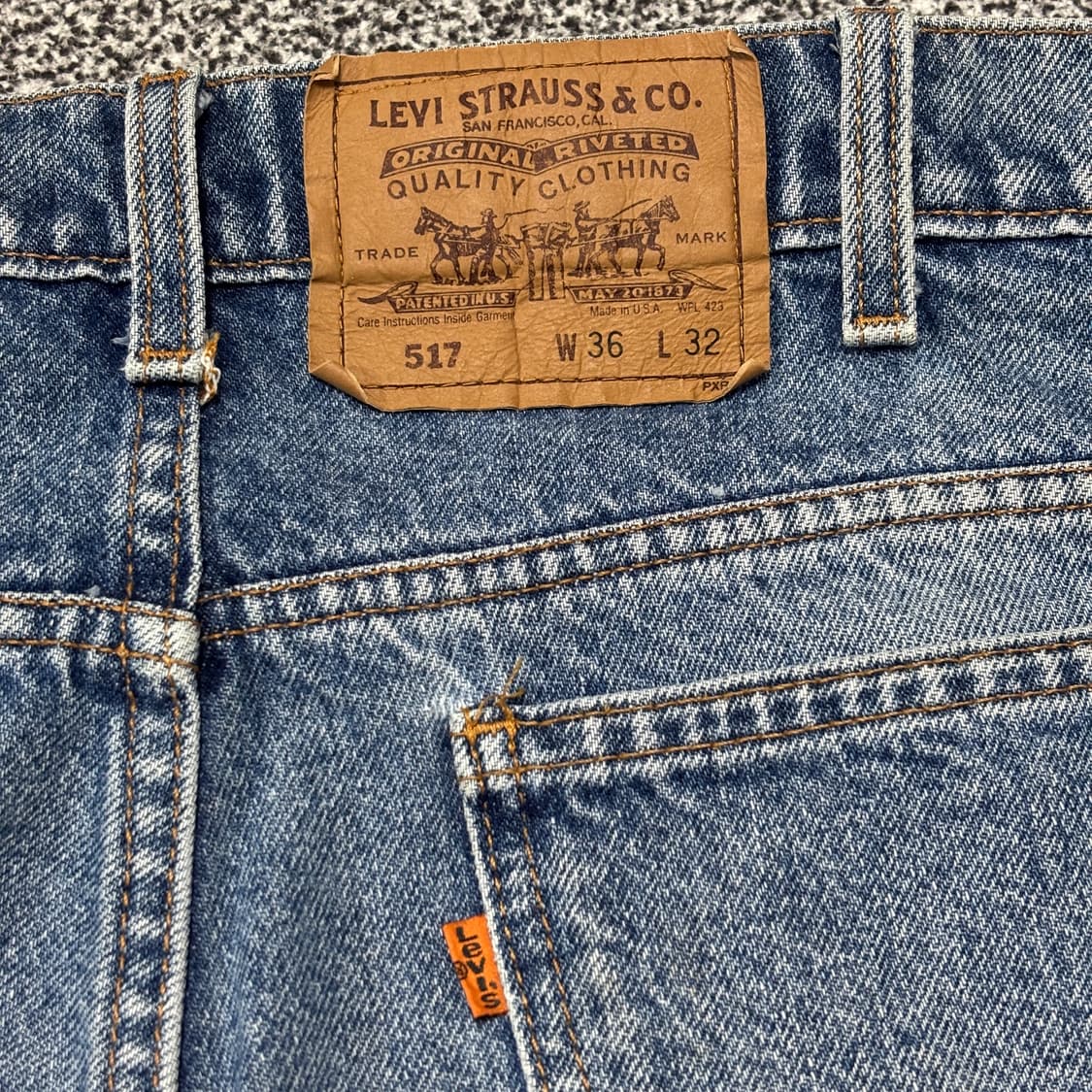 90s 빈티지 리바이스 517 허리44.5cm 상품이미지5