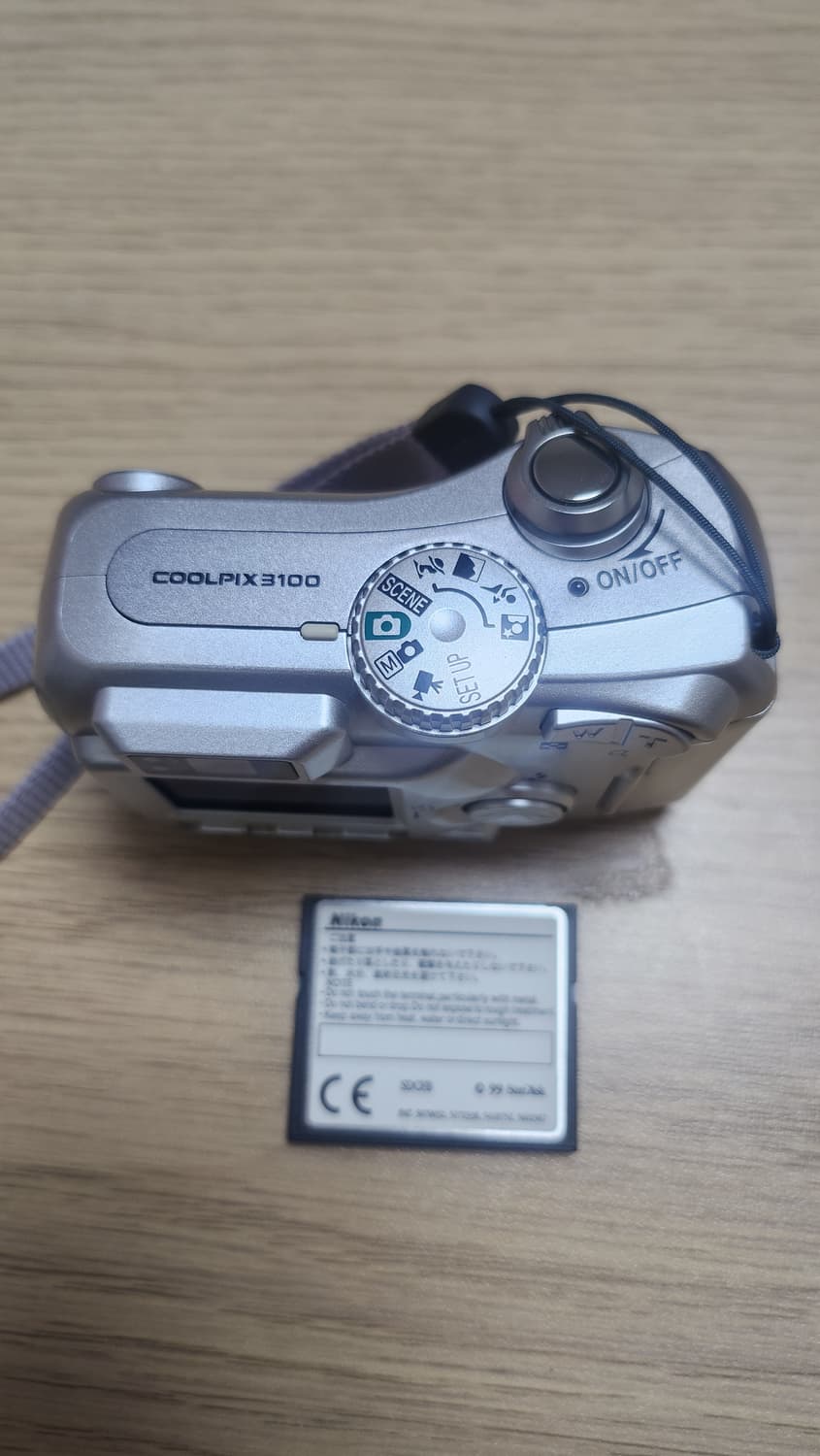 작례O)니콘 쿨픽스 3100 Nikon coolpix 3100 빈티지디카 상품이미지3