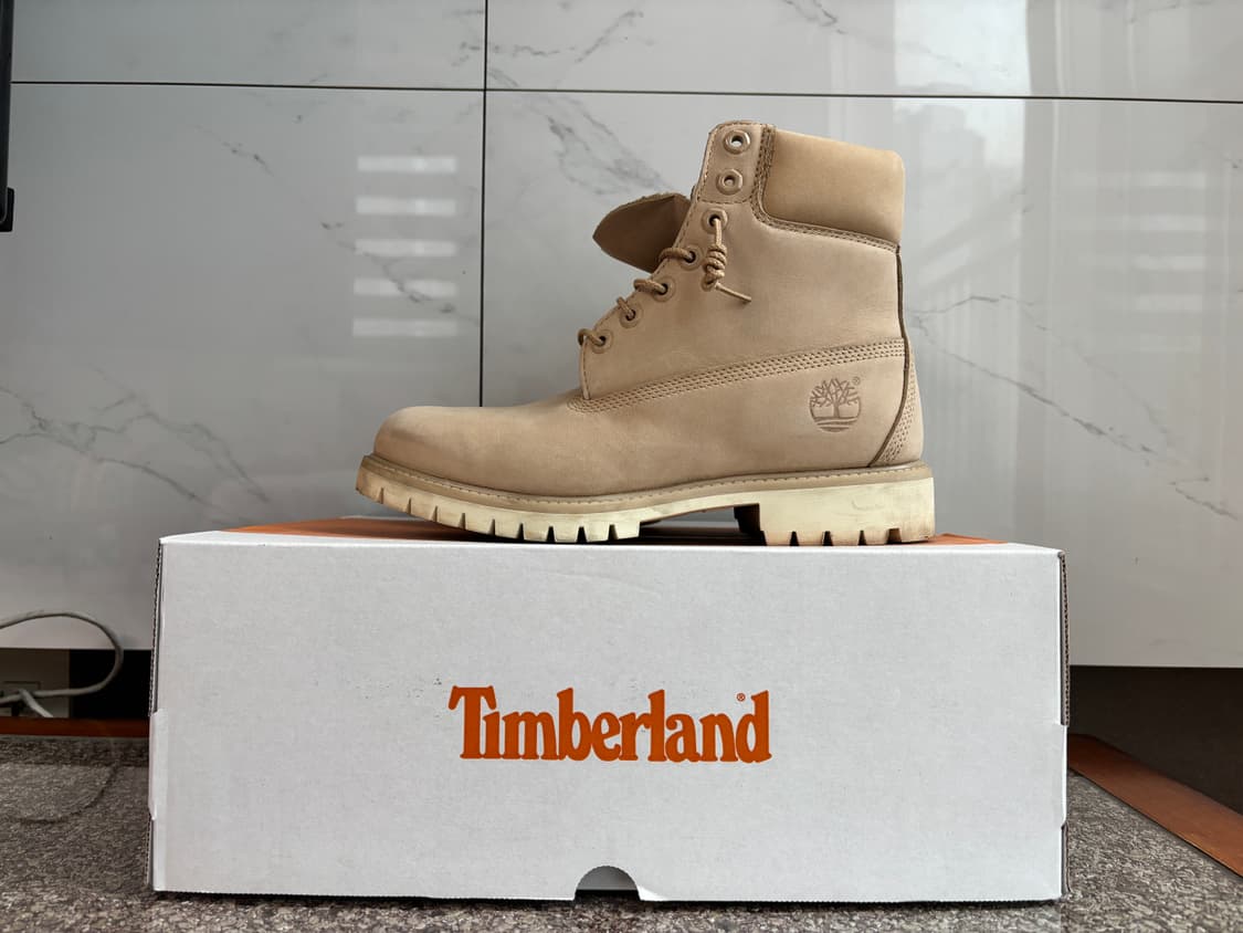 팀버랜드 워커 부츠 7W 베이지 상품이미지2