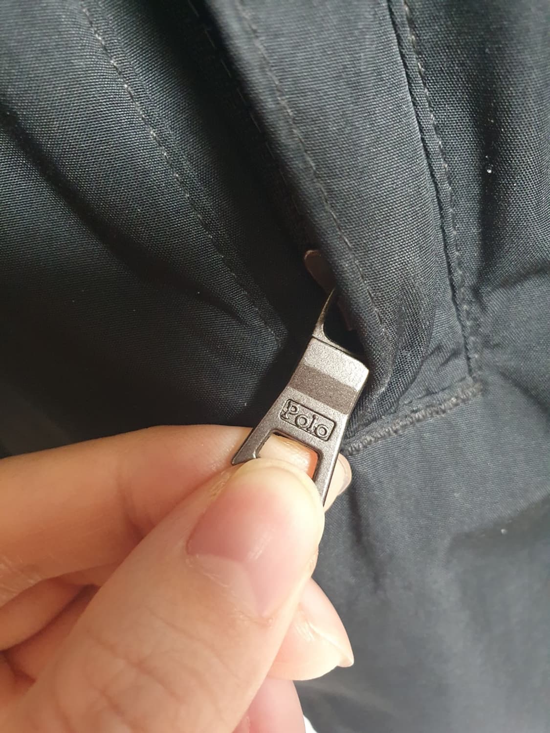 택포가 폴로 랄프로렌 자켓 시그니처 레드라인 윈드브레이커 블랙 L 상품이미지6