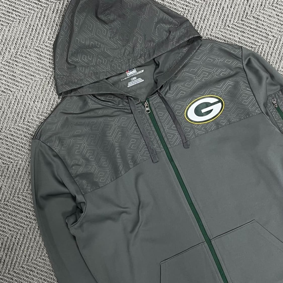 마제스틱 그린베이 패커스 후드 집업 v0823 상품이미지3