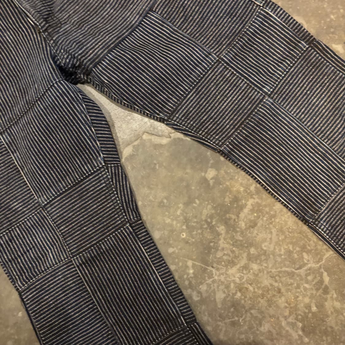 일본 더 디퍼런스 루퍼트 패치워크 부츠컷 상품이미지7