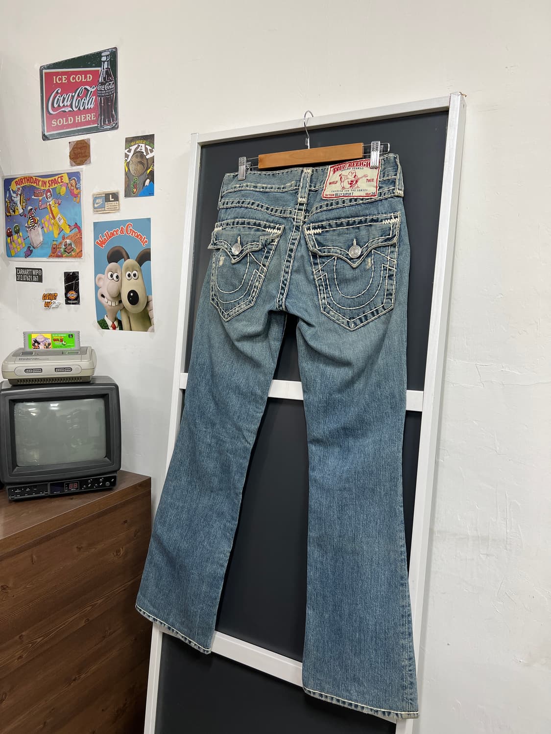 True Religion 트루릴리전 Billy sup er t 스티치 나 상품이미지1