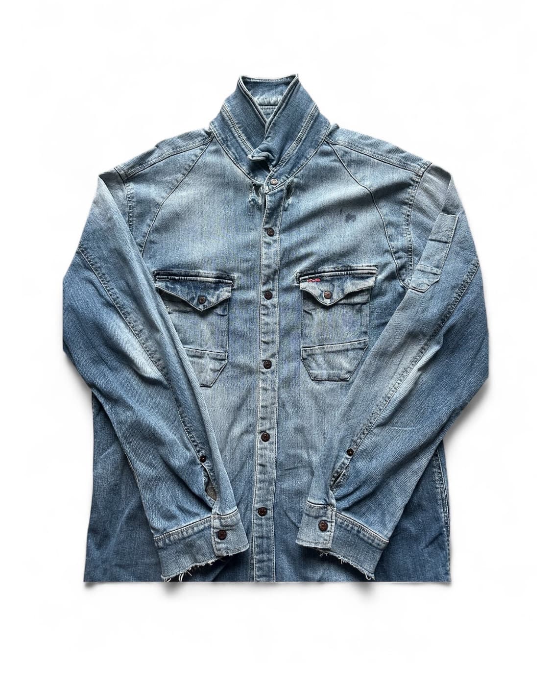 빈티지 데님 워크셔츠  상품이미지1