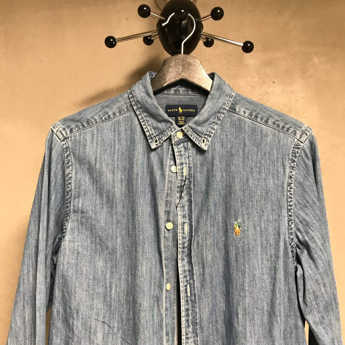 폴로 랄프로렌 데님 셔츠 XL18-20(W) 상품이미지2