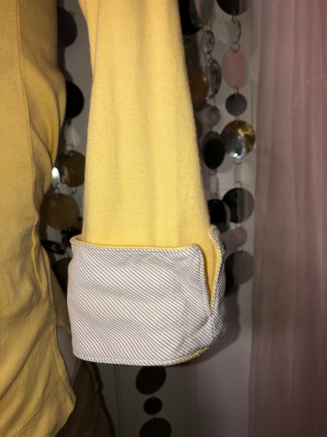 baby yellow button top  상품이미지3