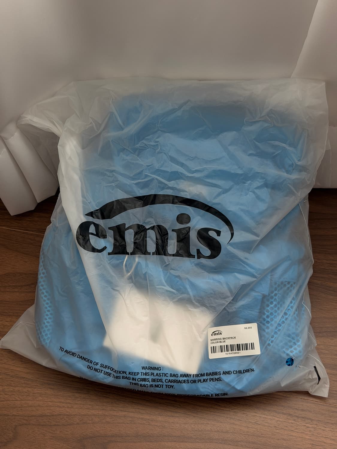 [emis] 이미스 셔링 백팩 블루 상품이미지9