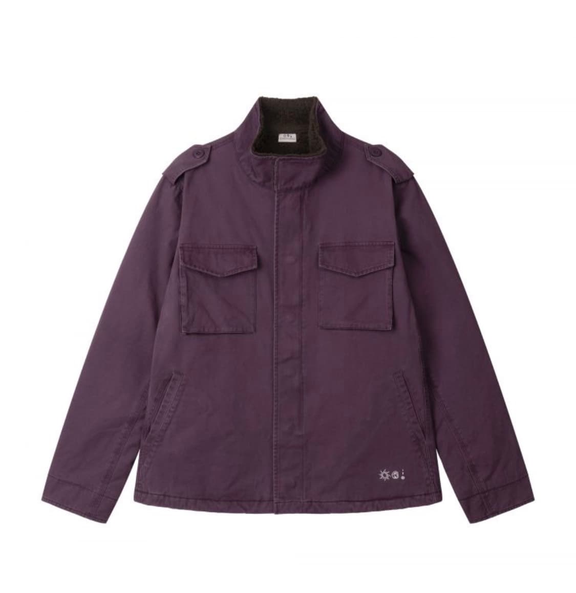 어스지구 피그먼트 웜 필드 자켓 (퍼플) 상품이미지1
