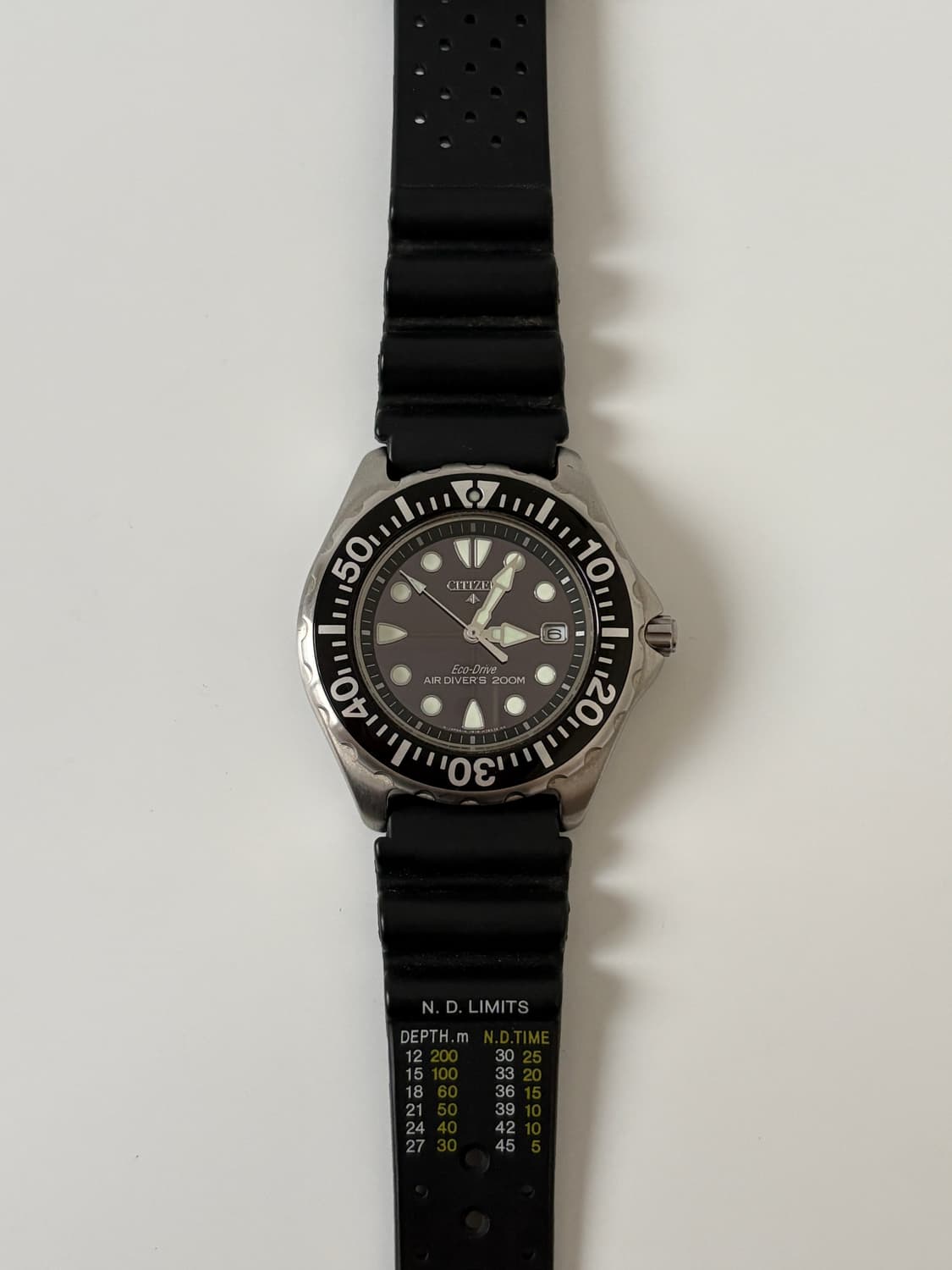 1990s Eco-Drive Air Diver Quartz 상품이미지3