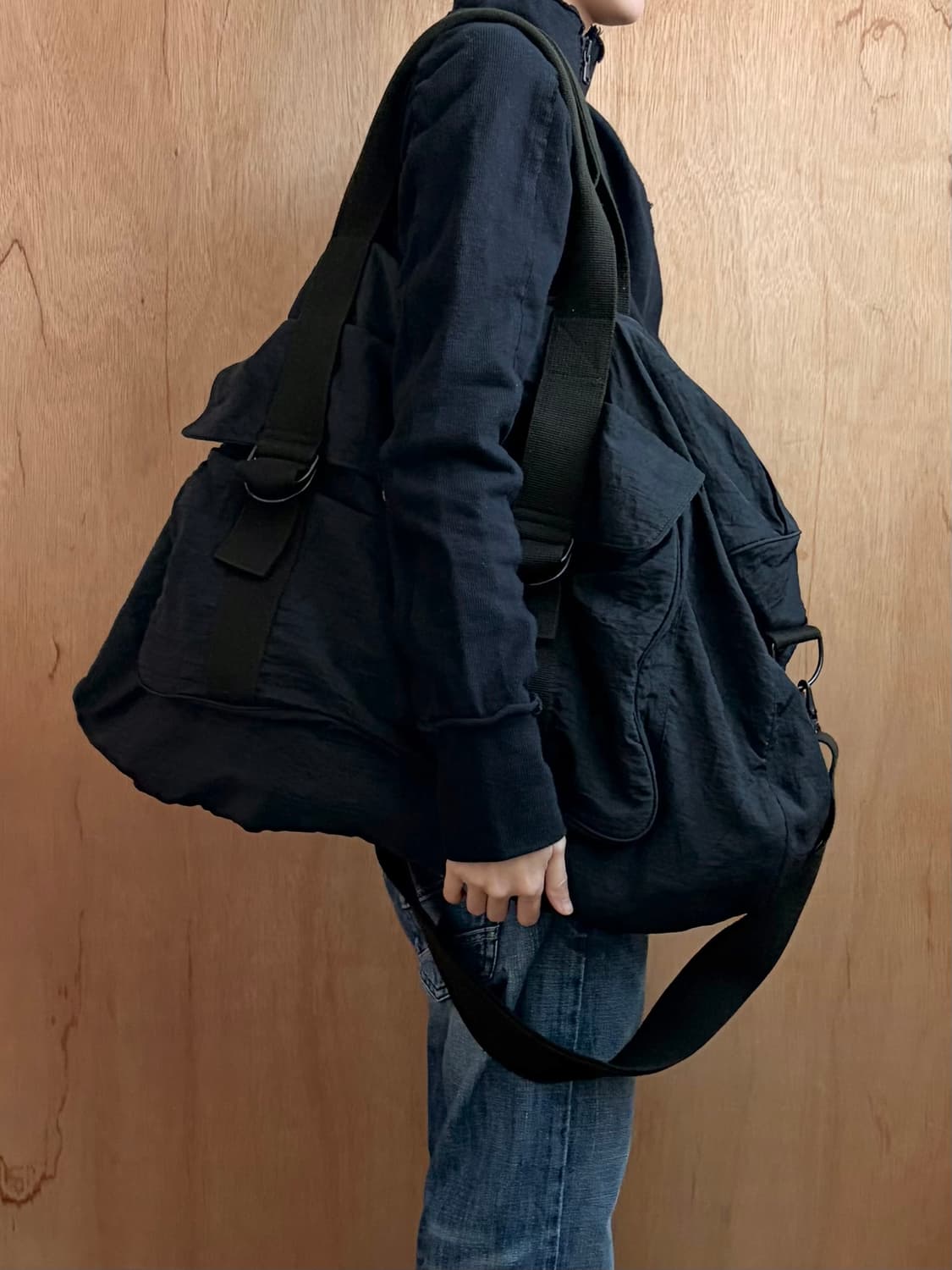 요지야마모토 Y’s for men 빅 보스턴 백 상품이미지2