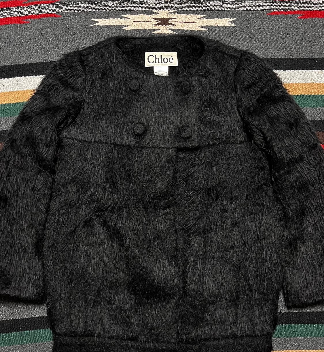 00’s chloe alpaga wool coat   상품이미지2