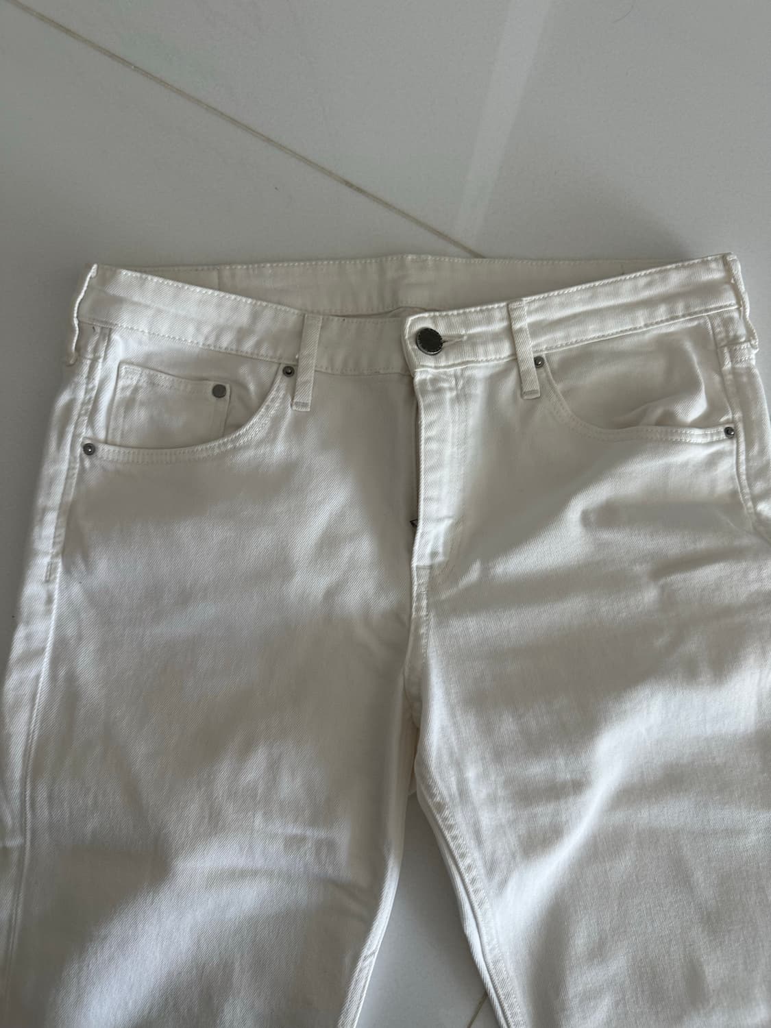 H&M 화이트 데님 상품이미지2