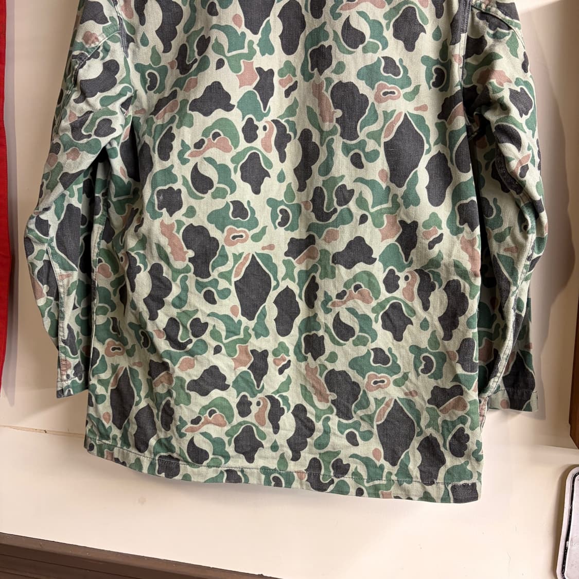 60s ROK DUCK HUNTER CAMO SHIRT 95-100 상품이미지6