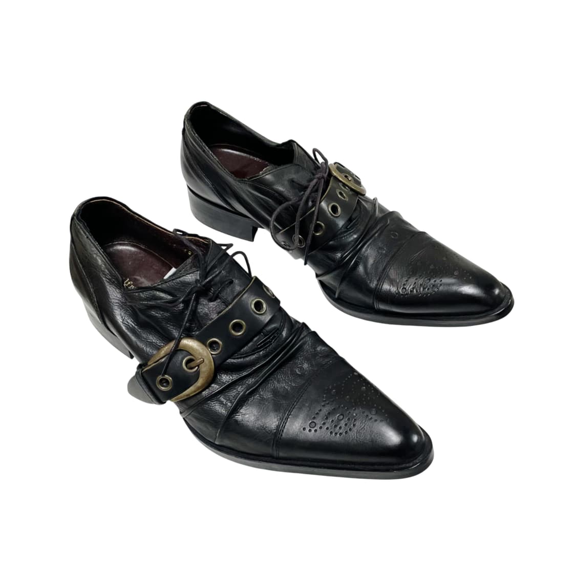 알프레도 바니스터 주름가공 버클슈즈 상품이미지2