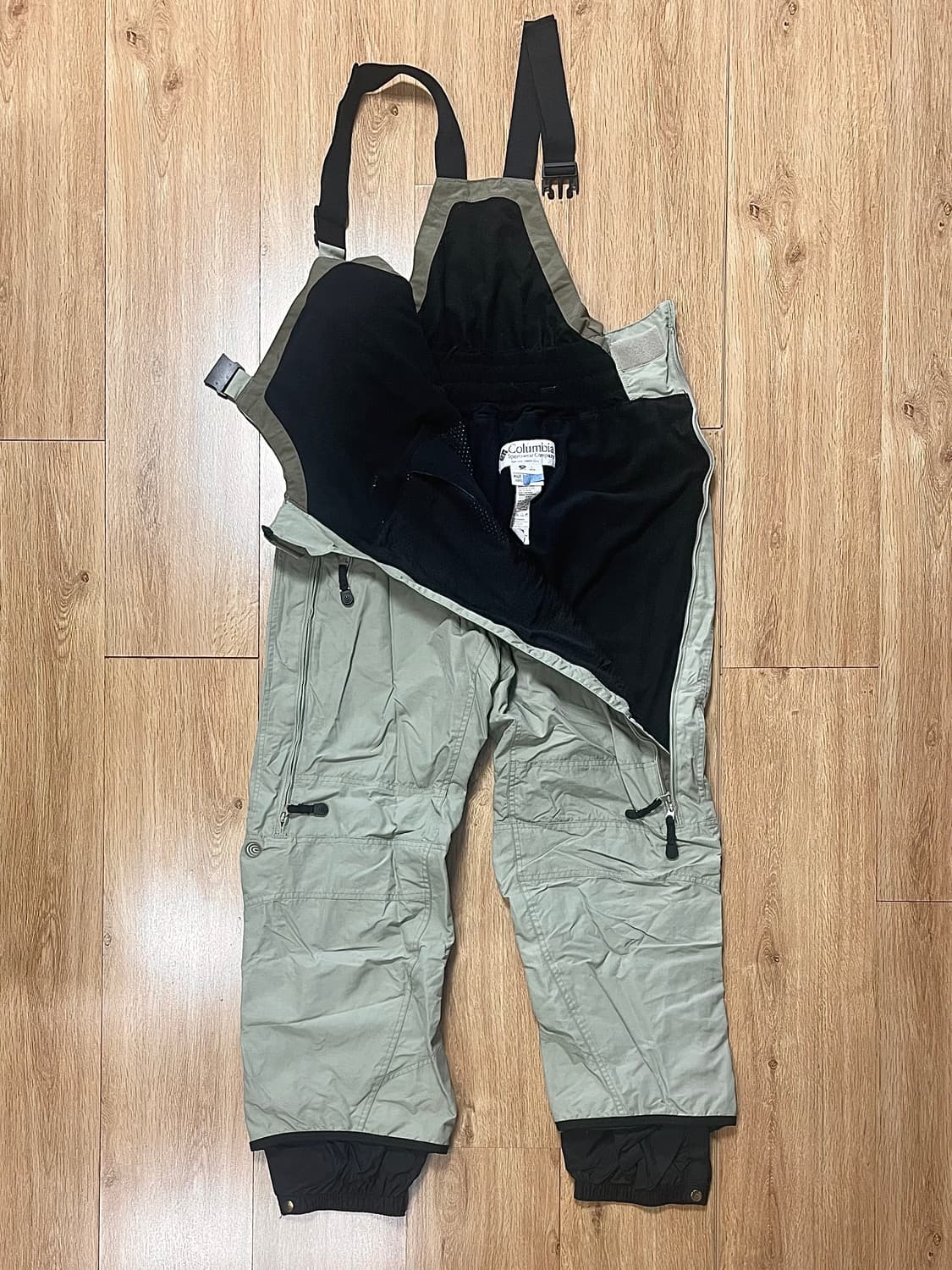 택포) 국내 유일 USA 콜롬비아 컨버트 빕 방수 방풍 방한 퍈츠 바지 상품이미지2