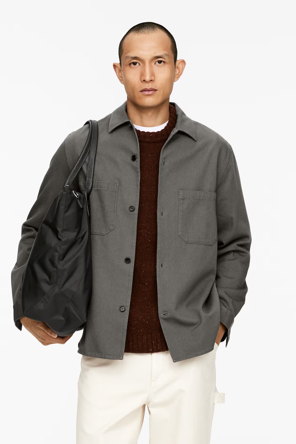 (48) 아르켓 Arket Cotton Twill Overshirt 상품이미지1