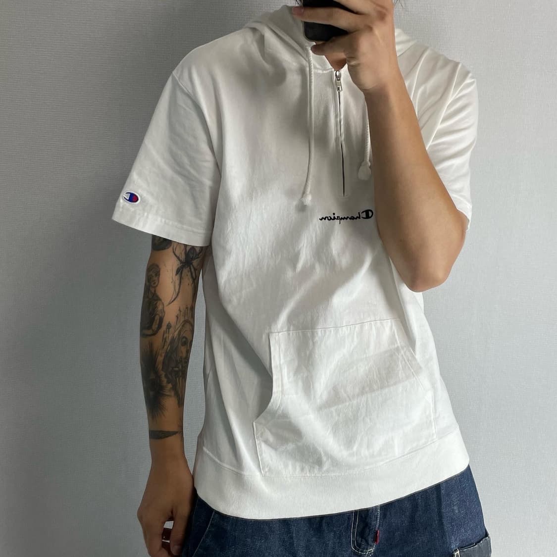 챔피온 반팔 후드 상품이미지7