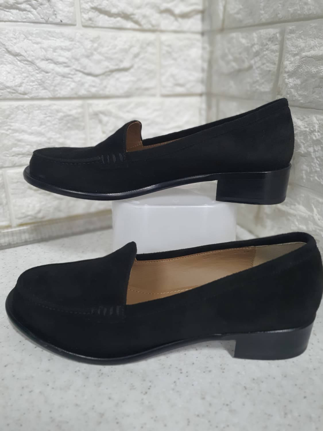 얼바닉 URBANIC 여성 스웨이드 로퍼 255mmA급10/9 상품이미지1