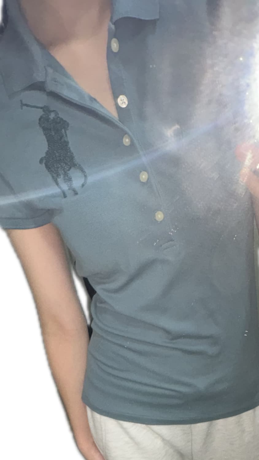 폴로랄프로렌 빅로고 빅포니 비즈 포인트 카라 반팔티 상품이미지1