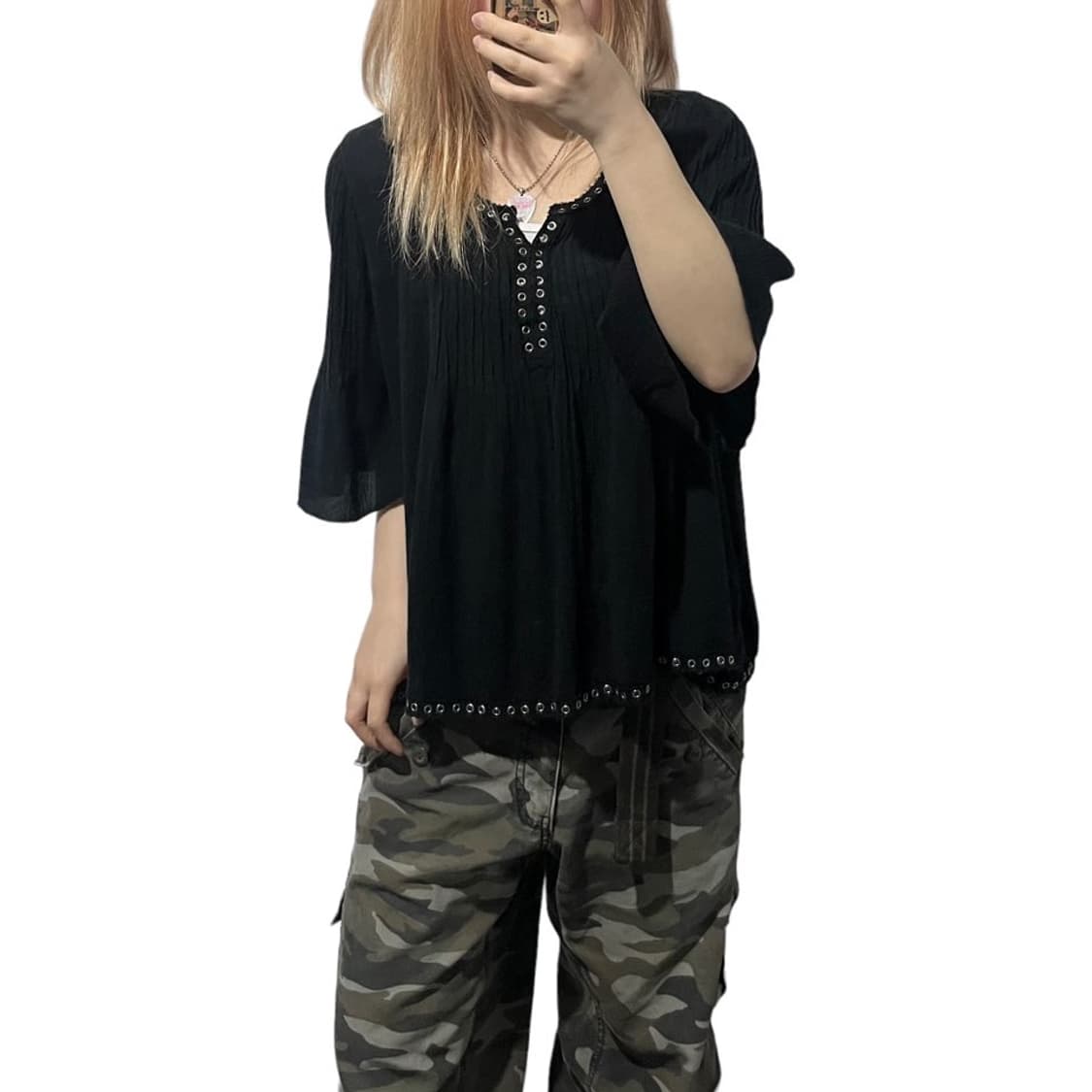 데님앤서플라이 펑크 블라우스 상품이미지1