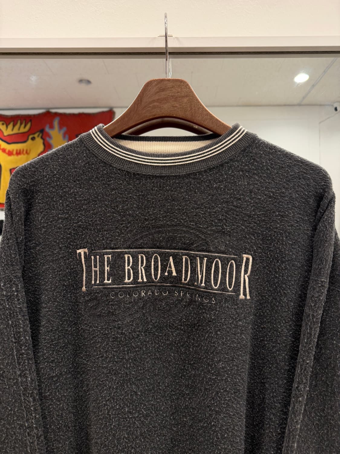 90s Time Out 빈티지 플리스 스웻 셔츠 (made in USA) 상품이미지3