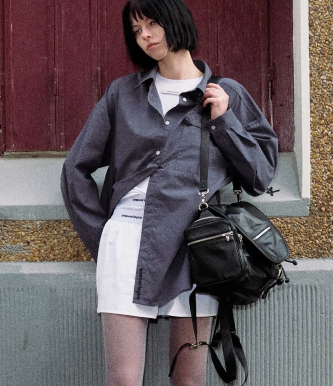 앤써이즈예스 2 way 지퍼 백팩 상품이미지3