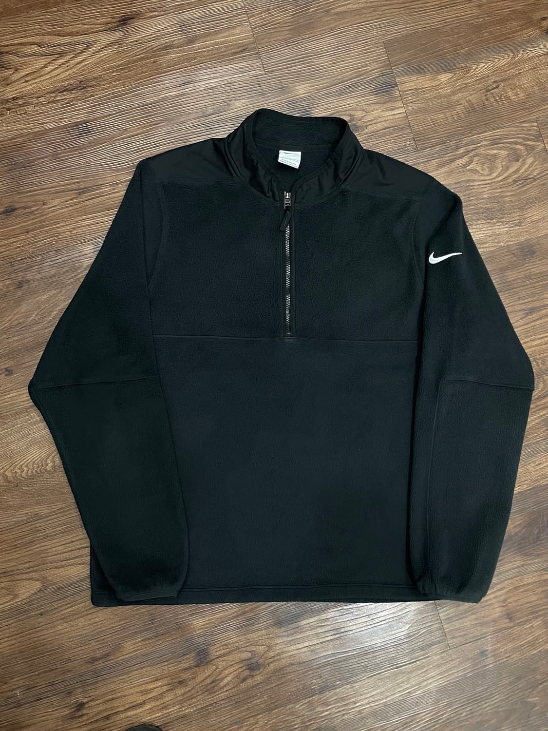 나이키 골프 써마핏 빅토리 하프집 탑 블랙 상품이미지2