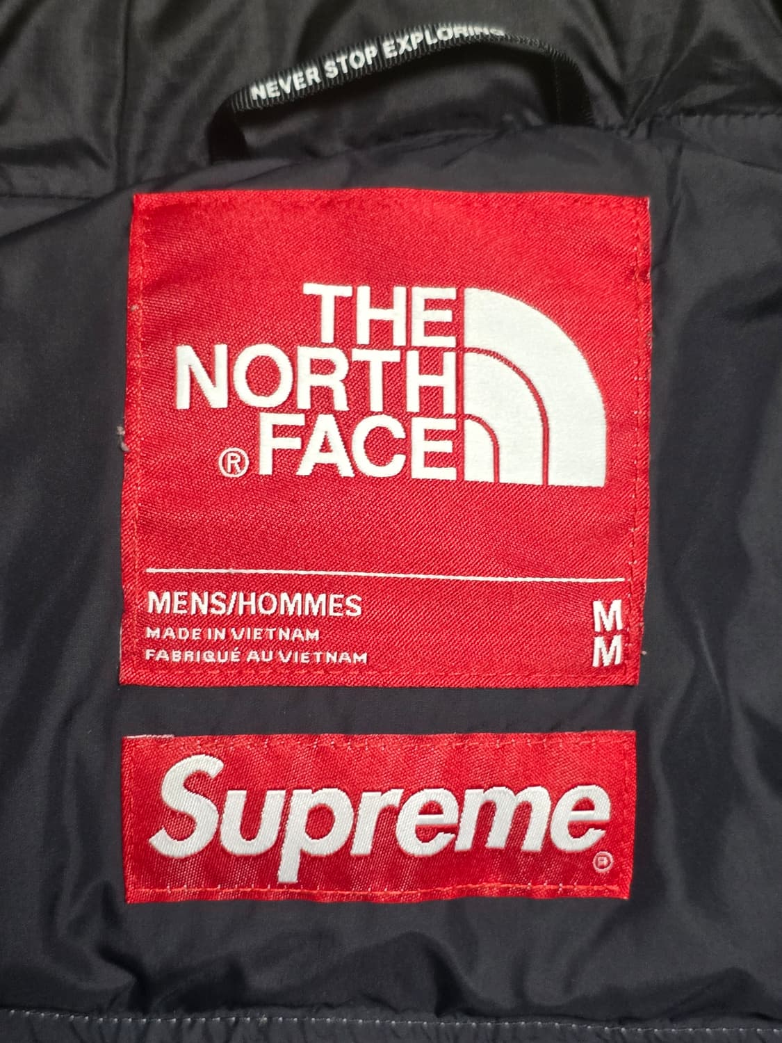 슈프림 x 노스페이스 눕시 개눕시 자켓 블랙 24FW 상품이미지4