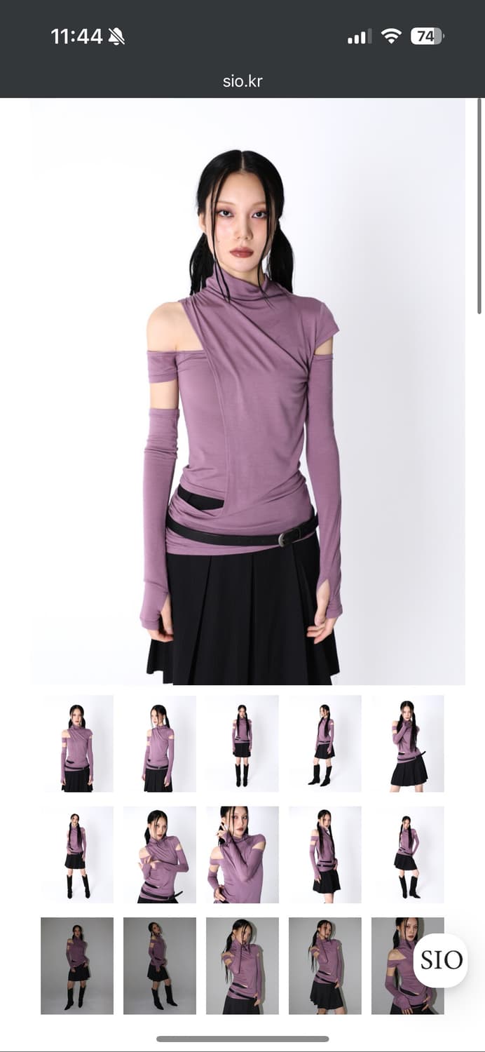 시오 퍼플 탑 상품이미지1