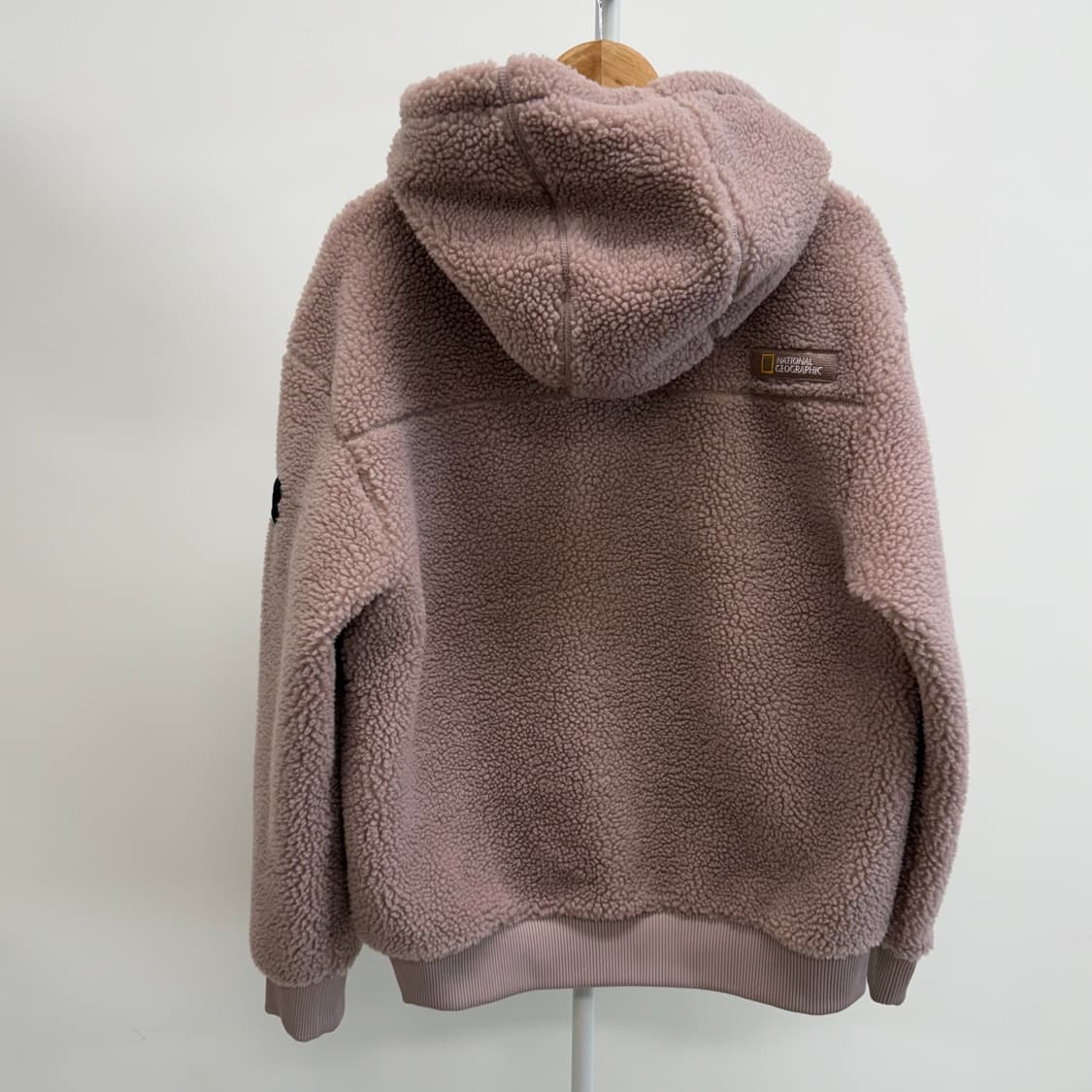 내셔널지오그래픽 뽀글이 반집업 L 상품이미지2