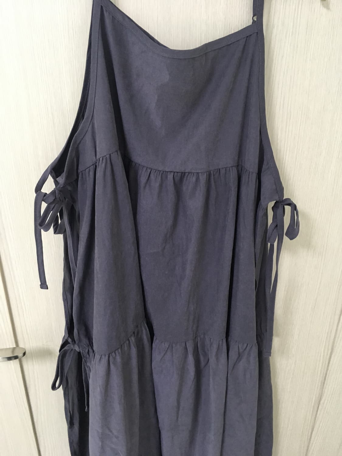 당당걸 모염 made 페트로 레이어드 기모 트임 캉캉 나시 롱 원피스 상품이미지3