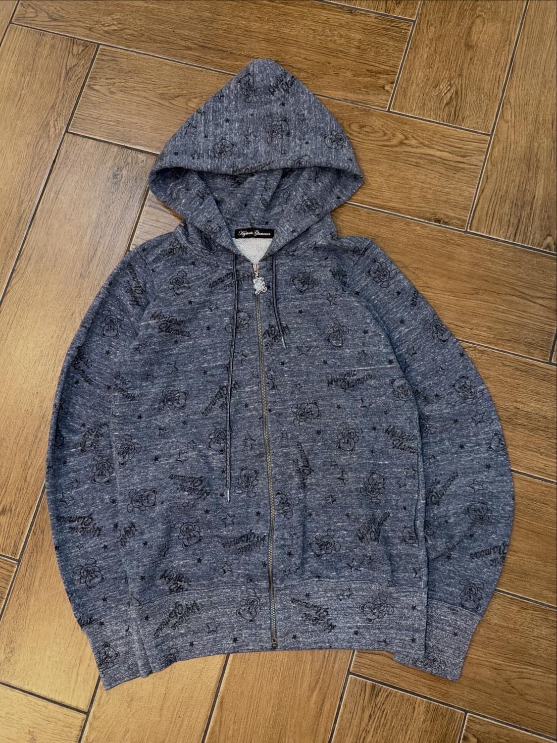 Hysteric Glamour Fxxk Bear Hood Zip-Up 상품이미지8