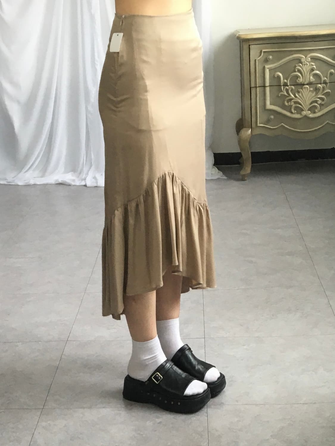 Unbalanced skirt 상품이미지5