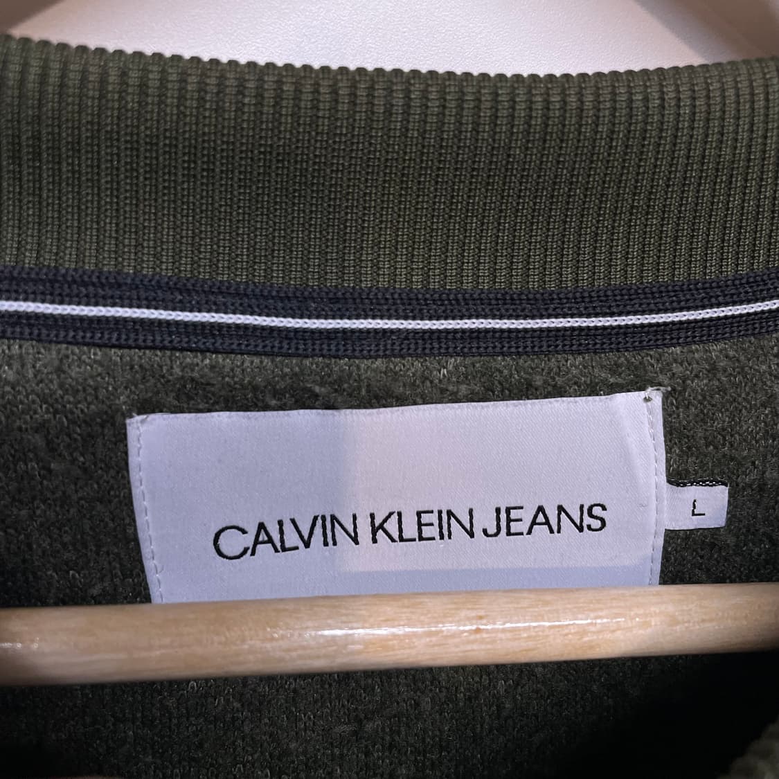 CKJ 캘빈클라인진 플리스 맨투맨 상품이미지4