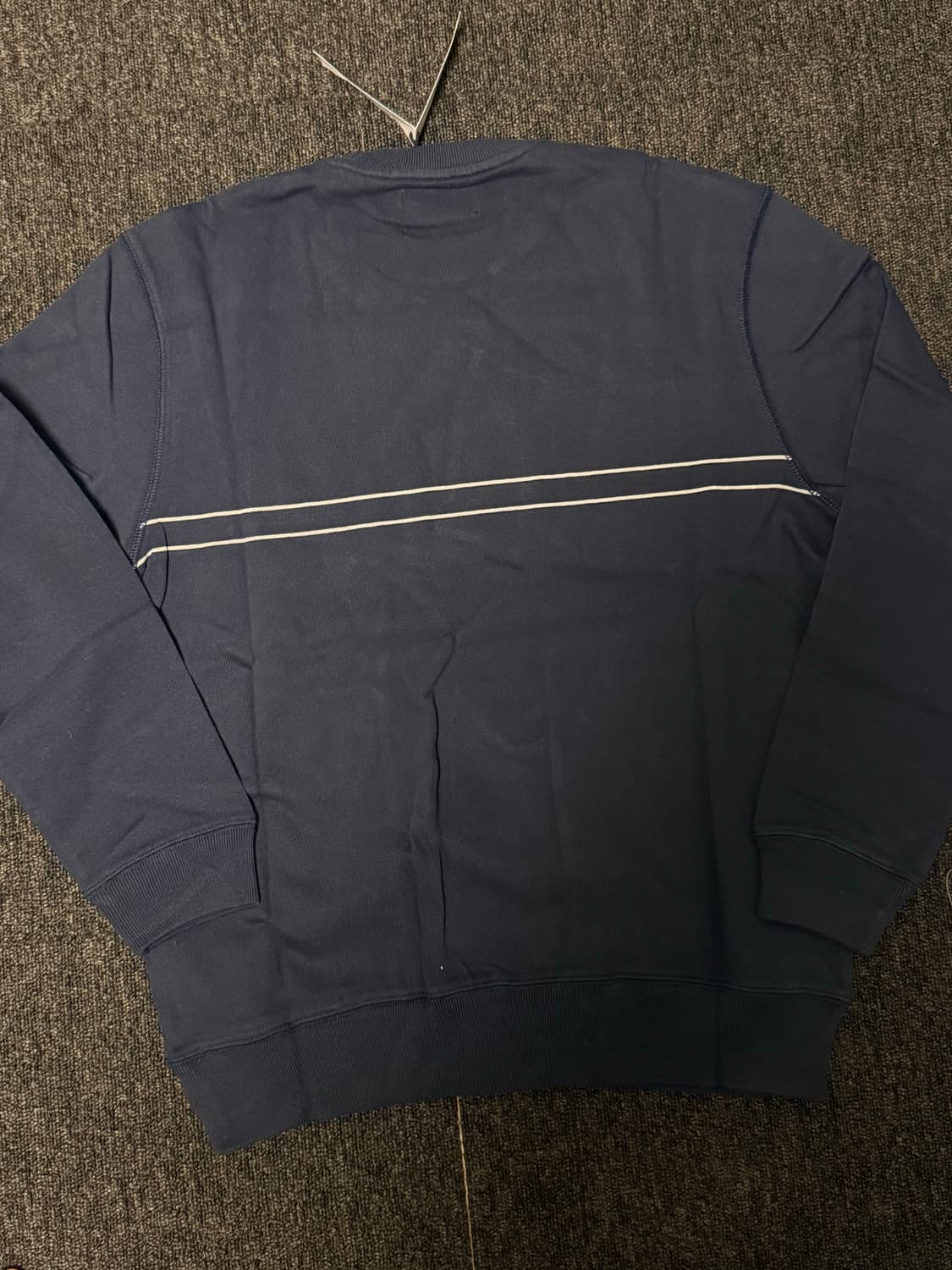 [M] 팔라스 320 라인 크루 맨투맨 네이비 17fw 상품이미지2