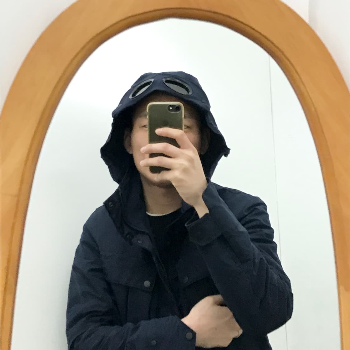 CP 씨피컴퍼니 4포켓 다크네이비 고글 자켓 남성 105 사이즈 상품이미지10